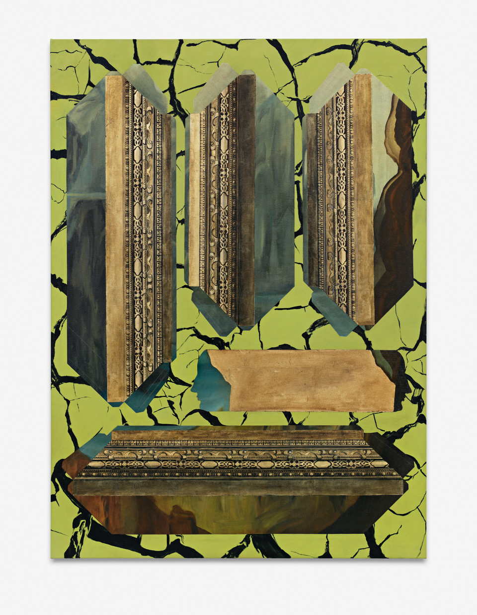 ML Terrex, 2020, Oil and Metal Leaf on Canvas
115 x 160 cm